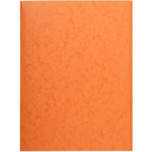 Map met 3 kleppen a4 oranje