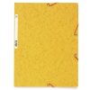 Map met 3 kleppen en elastiek Manilla karton 400g-m2 - A4 Geel