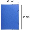 Manilla kartonnen map 600g, voor formaat DIN A3 geassorteerde kleuren
