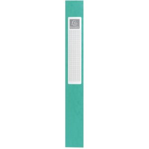 Archiefdoos Exabox rug 40mm met etiket Manilla karton Nature Future, din a4 Groen
