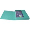 Archiefdoos Exabox rug 40mm met etiket Manilla karton Nature Future, din a4 Groen