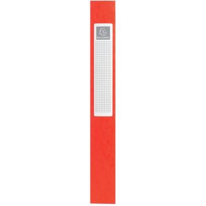 Archiefdoos Exabox Spine 40mm Label Manilla Karton Natuur Toekomst DIN A4 Rood