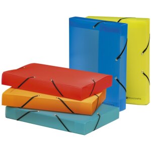 Archiefdoos met drukknop uit pp 800µ rug 40mm...