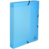 Archiefdoos met drukknop uit pp 800µ rug 40mm linicolour, din a4 geassorteerde kleuren