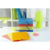 Archiefdoos met drukknoop gemaakt van PP 800µ rug 60mm Linicolor DIN A4 geassorteerde kleuren