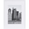 Fotolijst metallica plastic 30x40 cm - wit