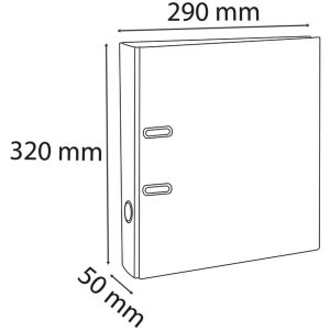 Exacompta Map a4 Premium 50mm donkergroen