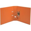 Map premtouch gemaakt van pp met 2 ringen, rug 80mm, din a4 extra breed oranje