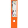 Map premtouch gemaakt van pp met 2 ringen, rug 80mm, din a4 extra breed oranje