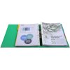 Map premtouch gemaakt van pp met 2 ringen, rug 50mm, din a4 extra breed groen