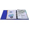 Map premtouch gemaakt van pp met 2 ringen, rug 50mm, din a4 extra breed donkerblauw
