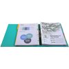 Map premtouch gemaakt van pp met 2 ringen, rug 50mm, din a4 extra breed lichtgroen