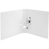 Map premtouch gemaakt van pp met 2 ringen, rug 50mm, din a4 extra breed Wit