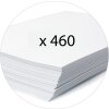 Map premtouch gemaakt van pp met 2 ringen, rug 50mm, din a4 extra breed Wit