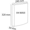Exacompta ringband A4 Exactive PP 30mm zwart