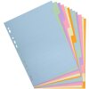 Registers van gerecycleerd karton 180g met 12 posities Forever, voor formaat din a4