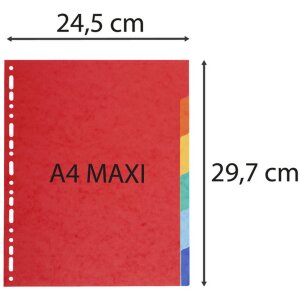 Nature Future Index DIN A4 met 6 tabbladen