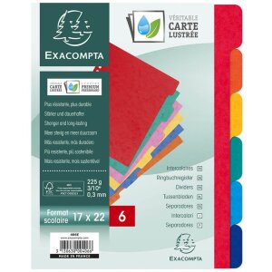 Natuur Toekomst Register 17x22 cm met 6 tabbladen