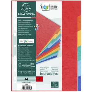 Nature Future Index DIN A4 met 6 tabbladen