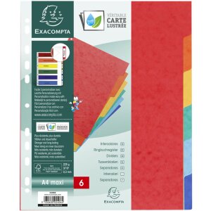 Natuur Toekomst Register din a4 met 6 tabbladen