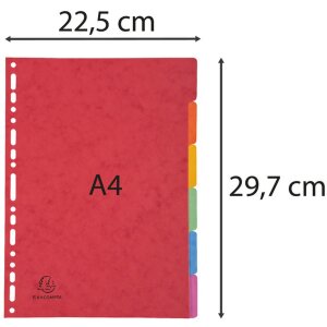 Natuur Toekomst Register din a4 met 6 tabbladen