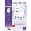 Set van 10 beschermhoezen enkel van kwaliteitspvc 300µ, voor formaat DIN A5 kristal