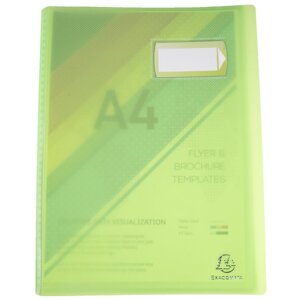 20 Crystal Colours mappen voor DIN A4 formaat