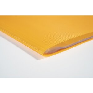 Kijkmap van sterk PP 800µ met 30 vakken Linicolor, voor formaat DIN A4 geassorteerde kleuren