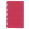 Visitekaartjesboek 16 vakjes voor 96 kaartjes Linicolor, 12x18,5cm assorti kleuren