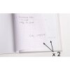 Formulierenboek kwitanties met bon en BTW-overzicht 2-gaats gestanst 2x50 vel, din a6