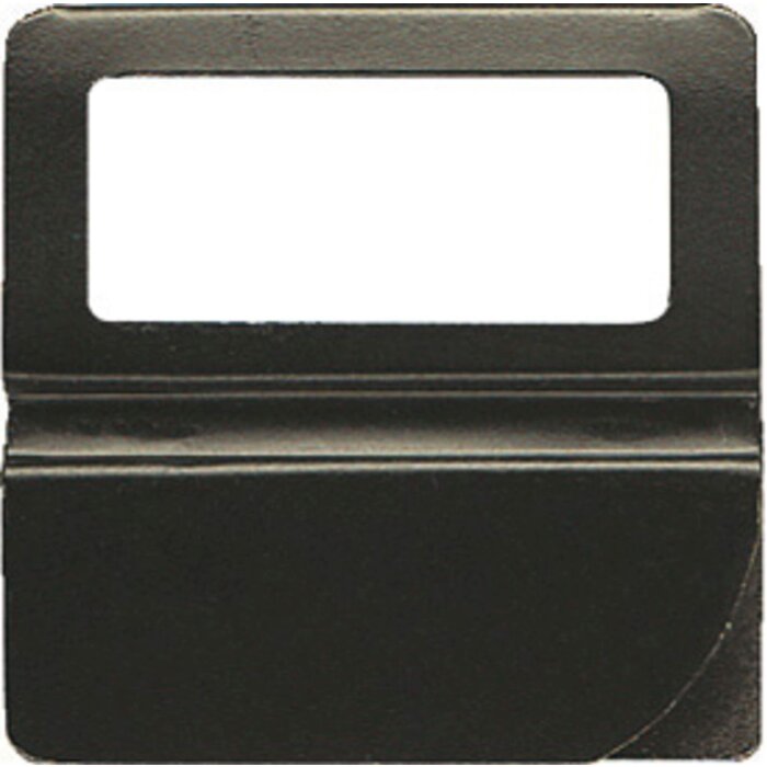 Set van 25 venster kaart tabbladen, 50mm zwart