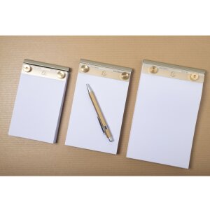 Onderlegger FAF met blanco inlegvel, 18,5x11,5cm
