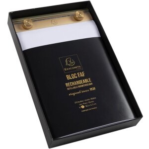 Onderlegger FAF met blanco inlegvel, 18,5x11,5cm