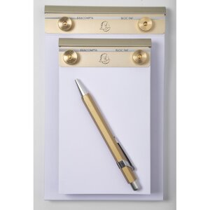 Onderlegger FAF met blanco inlegvel, 18,5x11,5cm