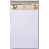 Onderlegger FAF met blanco inlegvel, 18,5x11,5cm