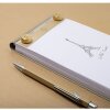 Onderlegger FAF met blanco inlegvel, 18,5x11,5cm