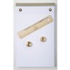 Onderlegger FAF met blanco inlegvel, 18,5x11,5cm