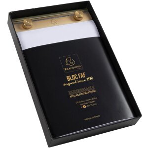 Exacompta onderlegger FAF met inlegvel blanco, 21x13,5cm