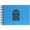 Spiraal Album Kleuren, 50 paginas, 23x16cm Turquoise