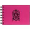 Spiraal Album Kleuren, 50 paginas, 23x16cm Fuchsia