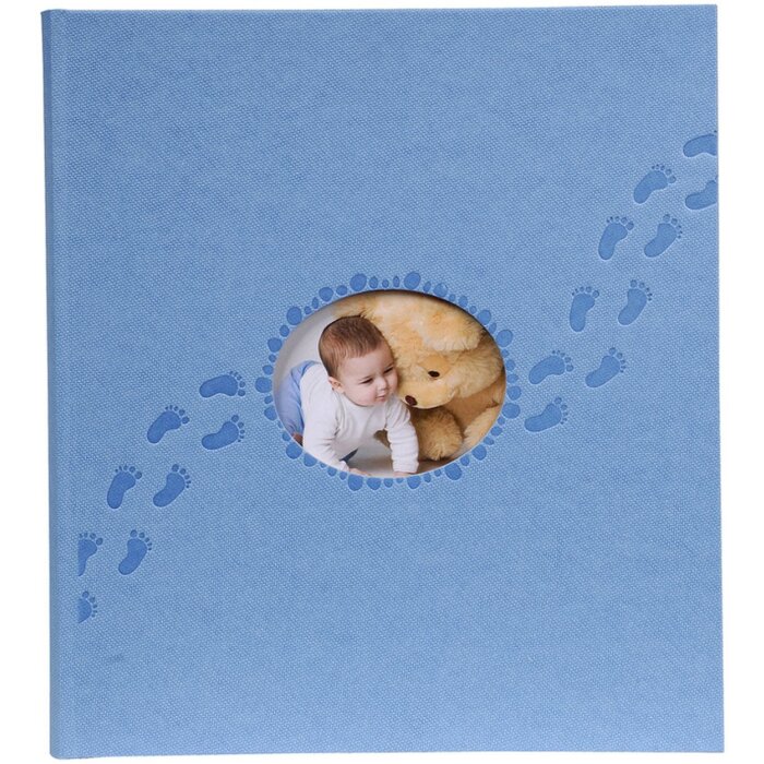 Baby fotoalbum Piloo blauw 29x32