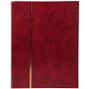 Postzegelalbum 48 blanco paginas 22,5x30,5 cm rood