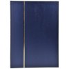 Postzegelalbum 48 blanco paginas 22,5x30,5 cm blauw
