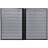 Postzegelalbum 48 blanco paginas 22,5x30,5 cm blauw