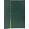 Postzegelalbum 48 blanco paginas 22,5x30,5 cm groen