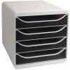 Big-Box Classic lichtgrijs-zwart Ladebox