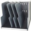 modulotop verticale sorteermachine met 5 verdeelplaten - zwart-muisgrijs