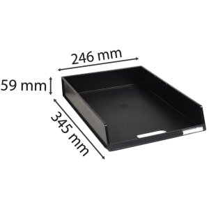 Brievenbak C4 PLUS Classic Zwart