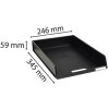 Brievenbak C4 PLUS Classic Zwart