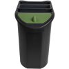 TOP LINE Eco Afvalbak Classic Zwart-Anthraciet